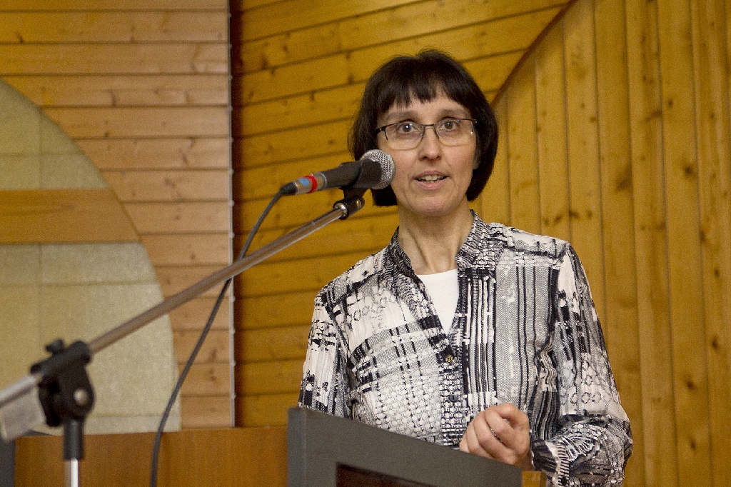 Ruth Lösch beim Frauenfrühstück